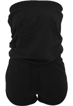 Urban Classics Damen Hot Jumpsuit, Schwarz (Black 00007), XXXX-Large von Urban Classics