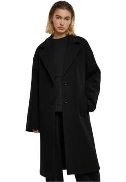 Urban Classics Damen Jacke Ladies Oversized Long Coat black M von Urban Classics