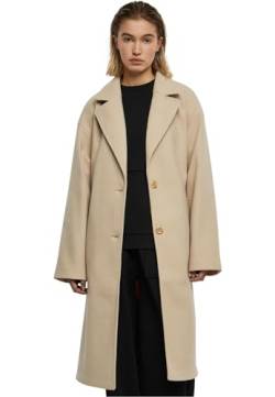 Urban Classics Damen TB6073-Ladies Oversized Long Coat Jacke, wetsand, L von Urban Classics
