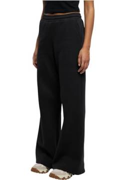 Urban Classics Damen TB6105-Ladies Organic Ultra Wide Sweat Pants Hose, Black, XL von Urban Classics