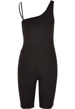 Urban Classics Damen TB5999-Ladies Recycled Cycle Jumpsuit T-Shirt, Black, 3XL von Urban Classics