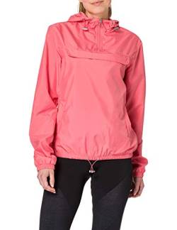 Urban Classics Damen Ladies Basic Pull Over Jacket Windjacke, Pale pink, M von Urban Classics