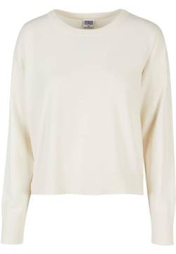 Urban Classics Damen TB5448-Ladies Eco Viscose Oversized Basic Sweater Sweatshirt, whitesand, XXL von Urban Classics