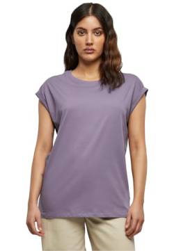 Urban Classics Damen Ladies Extended Shoulder Tee T Shirt, Violet (Dustyppurple 02249), L EU von Urban Classics