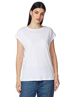 Urban Classics Damen Ladies Extended Shoulder Tee T Shirt, Weiß (0220)., 4XL Große Größen EU von Urban Classics