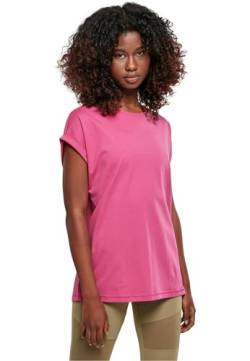 Urban Classics Damen Ladies Extended Shoulder Tee T-Shirt, brightviolet, 5XL von Urban Classics