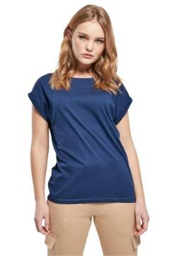 Urban Classics Damen Ladies Extended Shoulder Tee T-Shirt, spaceblue, 5XL von Urban Classics