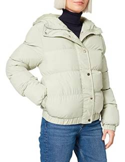 Urban Classics Damen Ladies Hooded Puffer Jacket Jacke, softsalvia, S von Urban Classics