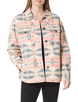 Urban Classics Damen TB3661-Ladies Inka Oversized Shirt Jacket Jacke, summerinka, M von Urban Classics