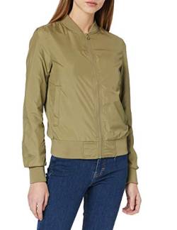 Urban Classics Damen Ladies Light Bomber Jacket Jacke, Khaki, L von Urban Classics