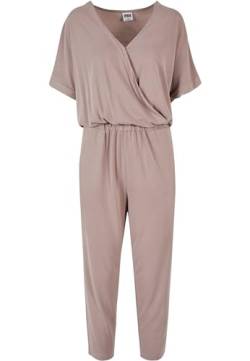 Urban Classics Damen Ladies Modal Jumpsuit T-Shirt, Duskrose, Large von Urban Classics