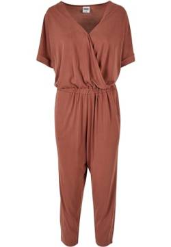 Urban Classics Damen Ladies Modal Jumpsuit T-Shirt, Terracotta, 42 von Urban Classics