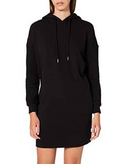 Urban Classics Damen Ladies Organic Oversized Terry Hoody Dress Kleid, Black, XS von Urban Classics