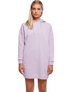 Urban Classics Damen Ladies Organic Oversized Terry Hoody Dress Kleid, Lila, S EU von Urban Classics