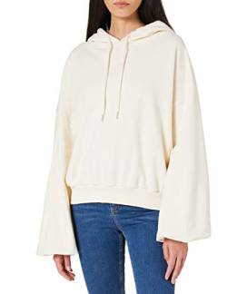 Urban Classics Damen Ladies Organic Oversized Terry Hoody Kapuzenpullover, whitesand, M/L von Urban Classics