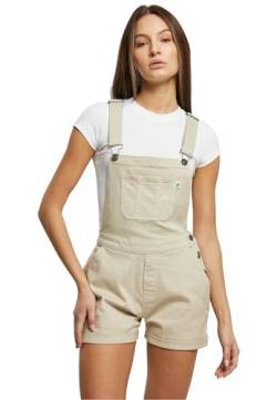 Urban Classics Damen Ladies Organic Short Dungaree T-Shirt, Offwhite raw, 4X-Large von Urban Classics