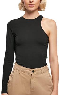 Urban Classics Damen Ladies Organic Stretch Asymmetric Body, Schwarz, 4XL EU von Urban Classics