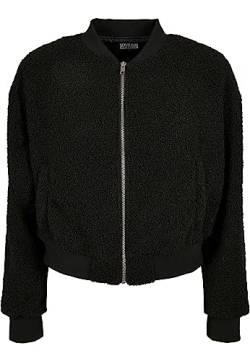 Urban Classics Damen Ladies Oversized Sherpa Bomber Jacket Jacke, Black, 3XL von Urban Classics