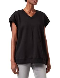 Urban Classics Damen Ladies Oversized Sweat Slipover Sweatshirt, Black, M von Urban Classics