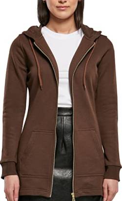 Urban Classics Damen Ladies Parka Cardigan Sweater, Brown, S von Urban Classics