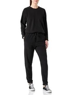 Urban Classics Damen Ladies Polar Fleece Jumpsuit, Schwarz (Black 00007), X-Large (Herstellergröße: XL) von Urban Classics