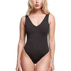 Urban Classics Damen Ladies Recycled High Leg Swimsuit Badeanzug, Black, XS von Urban Classics