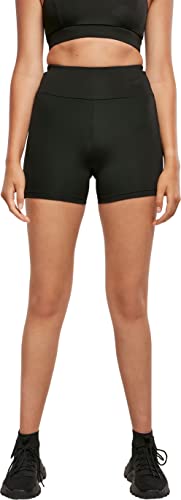 Urban Classics Damen TB4802-Ladies Recycled High Waist Cycle Hot Pants Yoga-Shorts, Black, 3XL von Urban Classics