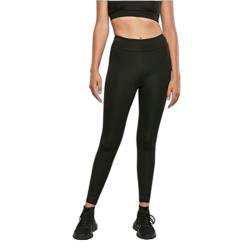 Urban Classics Damen Ladies Recycled High Waist Leggings, Schwarz, L EU von Urban Classics