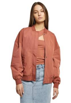 Urban Classics Damen TB5488-Ladies Recycled Oversized Light Bomber Jacket Jacke, Terracotta, S von Urban Classics