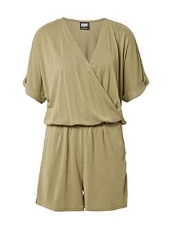 Urban Classics Damen Ladies Short Modal Jumpsuit T-Shirt, Khaki, 3XL von Urban Classics