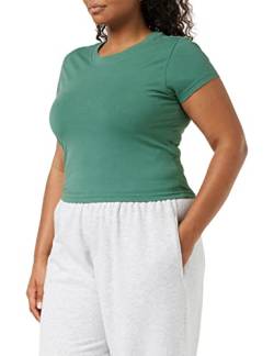 Urban Classics Damen Ladies Stretch Jersey Cropped Tee T-Shirt, paleleaf, L von Urban Classics