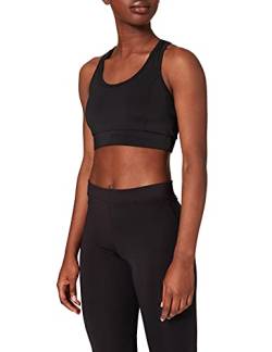 Urban Classics Damen Ladies Tech Mesh Bra Sport BH, Schwarz, M EU von Urban Classics