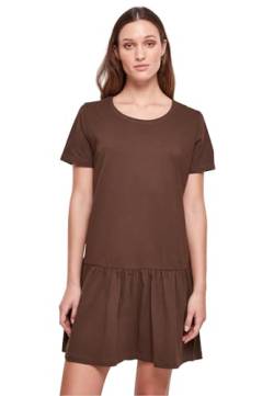 Urban Classics Damen TB4104-Ladies Valance Tee Dress Kleid, Brown, x_l von Urban Classics