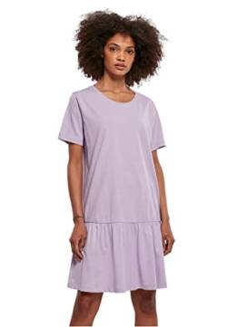 Urban Classics Damen Ladies Valance Tee Dress Kleid, Lilac, XS von Urban Classics