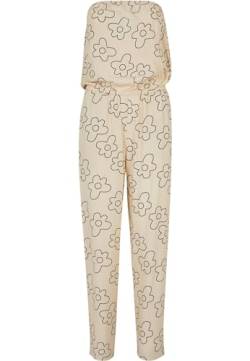 Urban Classics Damen TB1955-Ladies Viscose Bandeau Jumpsuit T-Shirt, softseagrassflower, M von Urban Classics