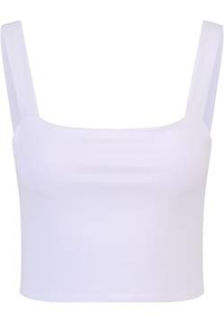 Urban Classics Damen Oberteil Ladies Cropped Top 2-Pack T-Shirt, Black/White, XS von Urban Classics