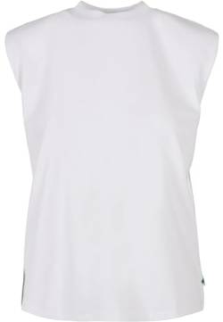 Urban Classics Damen Organic Heavy Gewatteerde Schouder Tank Top T Shirt, Weiß, XXL EU von Urban Classics