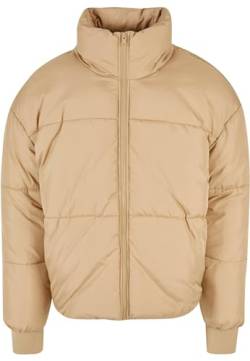 Urban Classics Damen Short Big Puffer Jacket Jacke, Unionbeige, M von Urban Classics