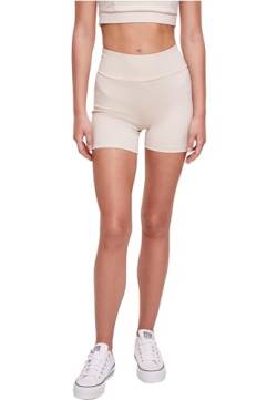 Urban Classics Damen Shorts Ladies Recycled High Waist Cycle Hot Pants softseagrass M von Urban Classics