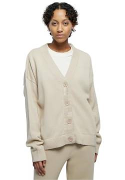 Urban Classics Damen Strickjacke Ladies Big Oversized Cardigan wetsand L von Urban Classics