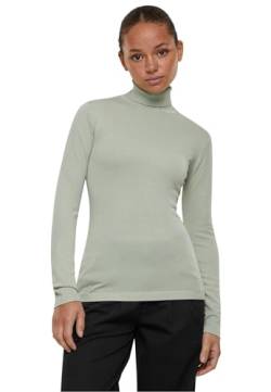 Urban Classics Damen Sweatshirt Ladies Knitted Turtleneck Sweater softsalvia L von Urban Classics