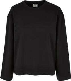 Urban Classics Damen T-Shirt Ladies Organic Oversized Longsleeve Black S von Urban Classics