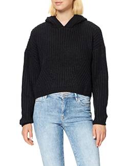Urban Classics Damen TB4537-Ladies Oversized Hoody Sweater Kapuzenpullover, Black, 4XL von Urban Classics
