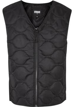 Urban Classics Damen TB5902-Zipped Gilet Weste, Black, L von Urban Classics