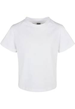 Urban Classics Girl's UCK3427-Girls Basic Box Tee T-Shirt, White, 110/116 von Urban Classics