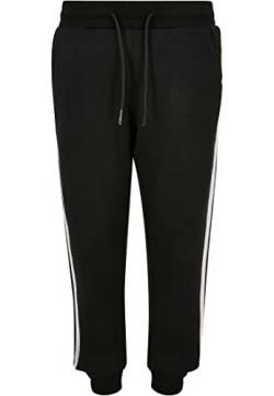 Urban Classics Girl's Girls Collage Contrast Sweatpants Pants, Black/White/Black, 134/140 von Urban Classics