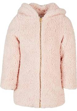 Urban Classics Girl's UCK1755-Girls Sherpa Jacket Jacke, pink, 122/128 von Urban Classics