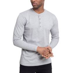 Urban Classics - HENLEY Longsleeve Langarm Shirt von Urban Classics