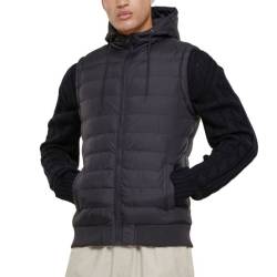 Urban Classics - HOODED SMALL BUBBLE Stepp Weste von Urban Classics