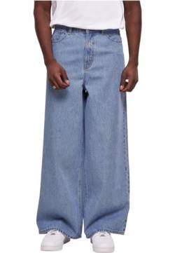 Urban Classics Herren 90's Loose Jeans Hose, Light Blue Washed, 32 von Urban Classics